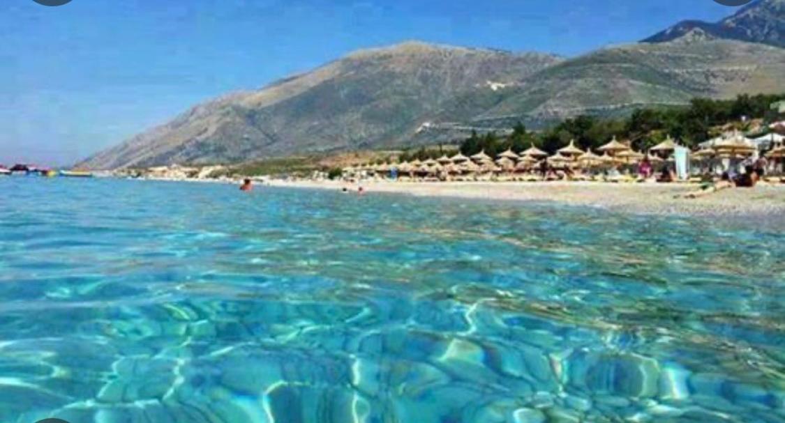 Maison Bellevue - 2 Bdrm Villa In Borsh Beach Εξωτερικό φωτογραφία